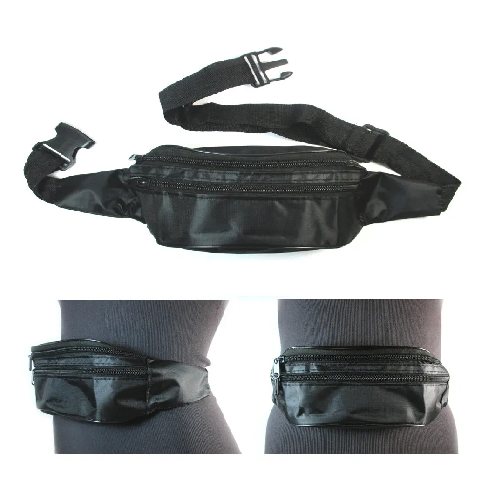 12 Camo Fanny Pack Travel Utility Bag Waist Pouch Belt Adjustable 4 Pocket Sport