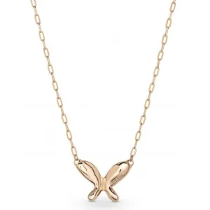 18K Gold Plated Butterfly Wings Necklace  COL1860ORO000