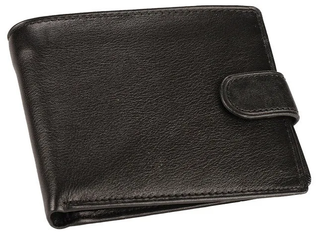 Adpel Napoli Leather Wallet | Black
