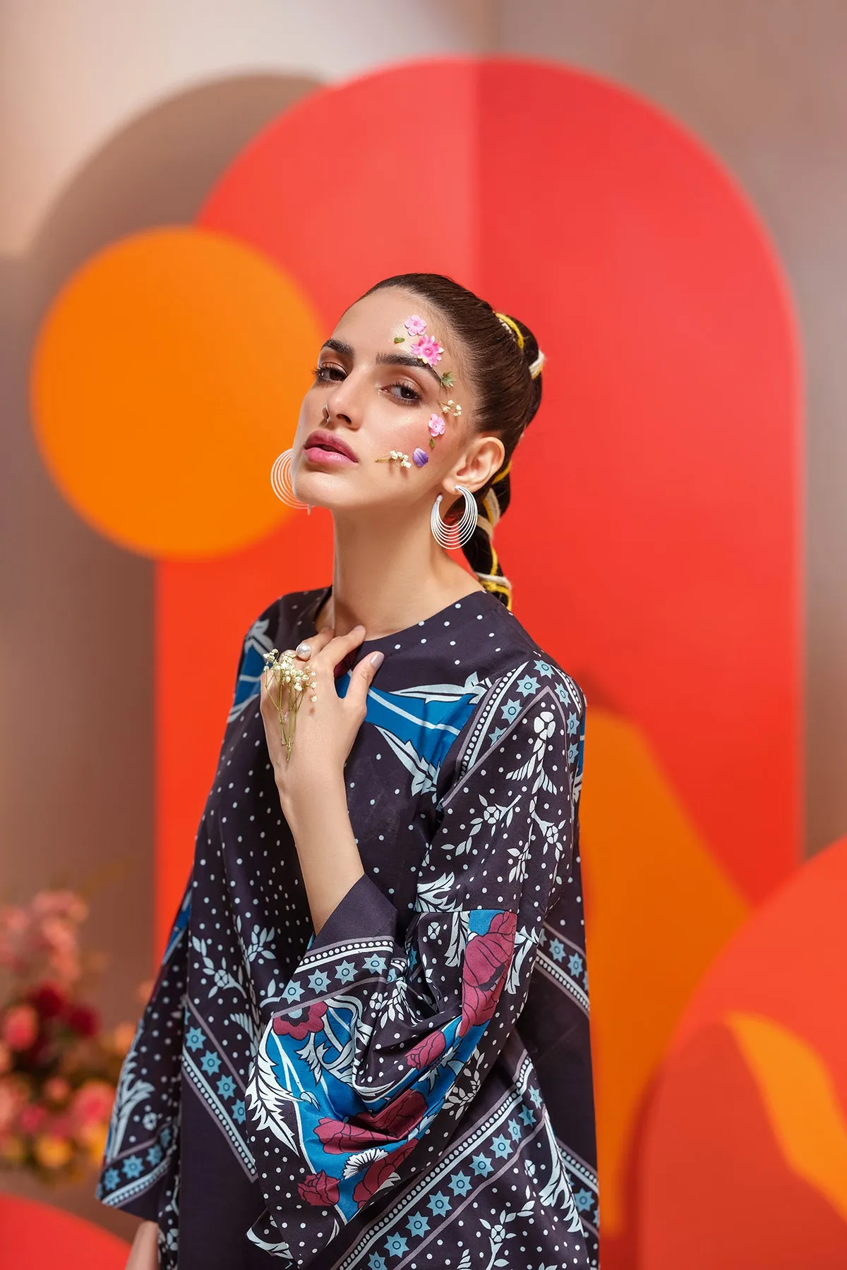 AS22-01-Printed Long Shirt