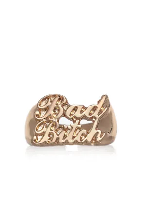 Bad Bitch Chunky Ring - Gold