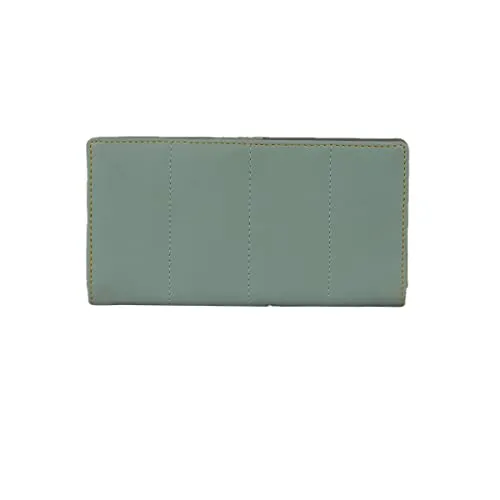 Baggit Women's 2 Fold Wallet - Large (Blue)