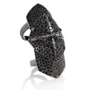 Black Diamond Armor Ring