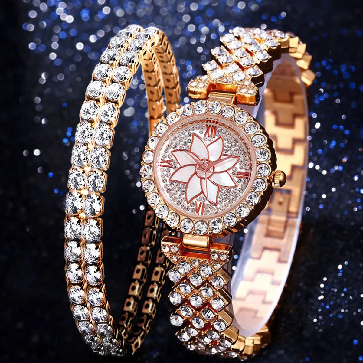 Bracelet Watch Women's Creative Gift Set Women's Watch Gift