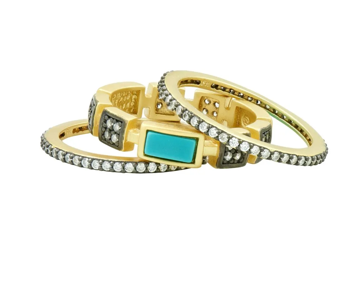 BROOKLYN COAST  Coastal 3-Stack Ring