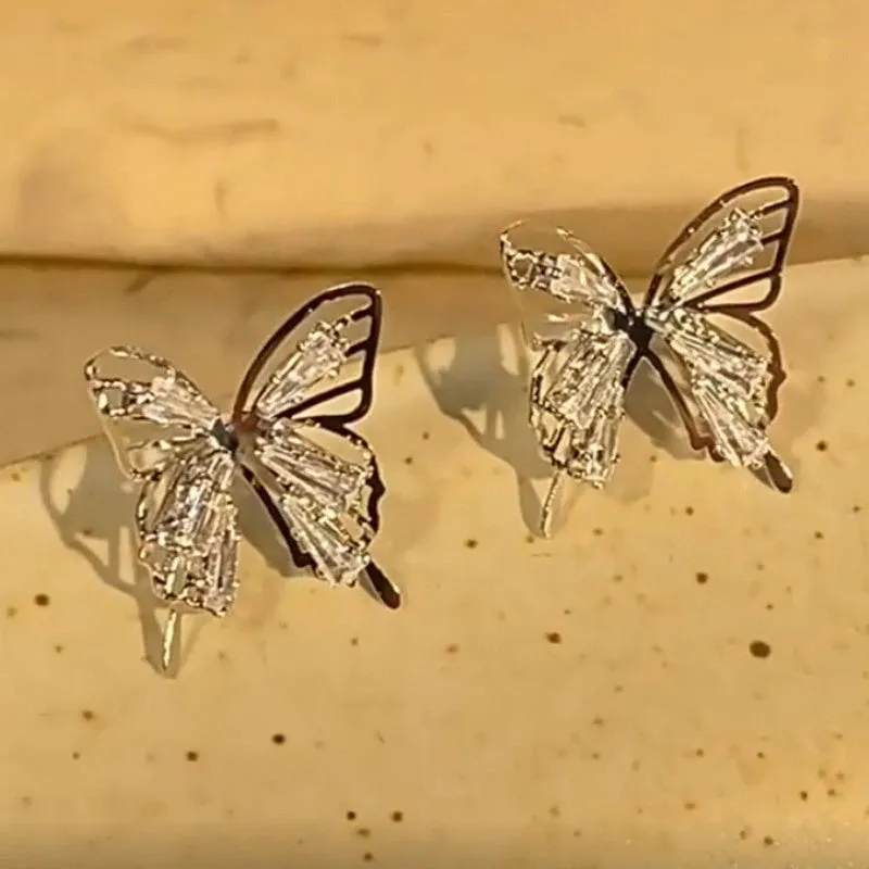 Butterfly Stud Earrings