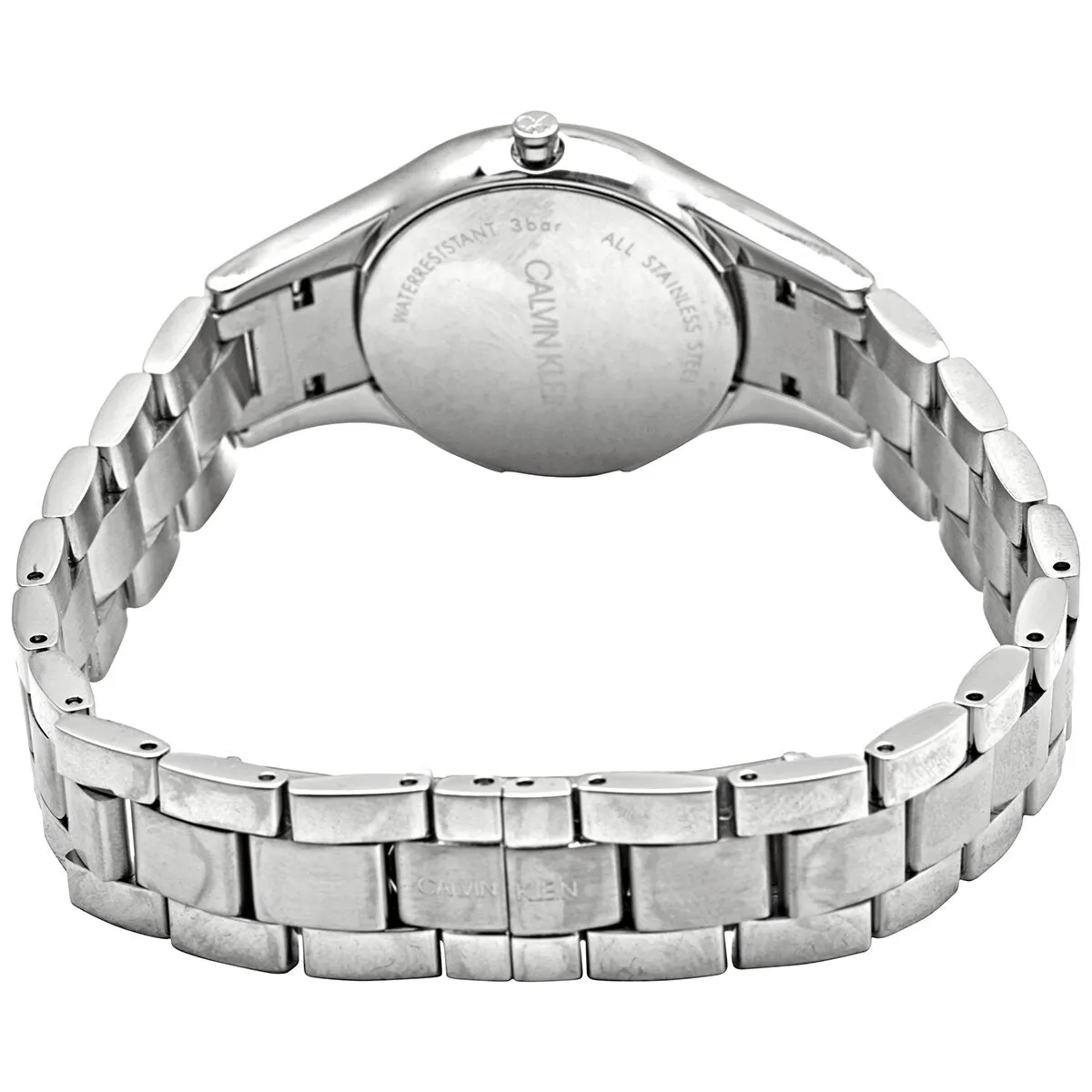 Calvin Klein Simplicity Quartz Silver Dial Ladies Watch K4323185