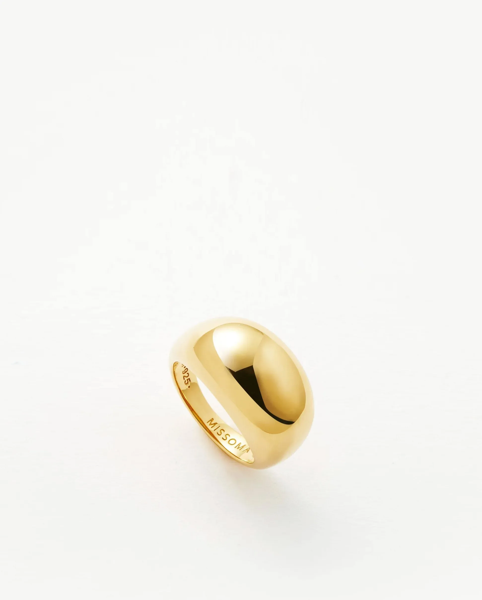 CHUBBY DOME RING / GOLD