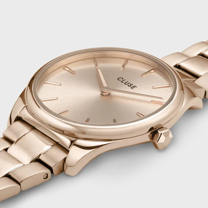 CLU Watch Feroce Petite Pink Gold