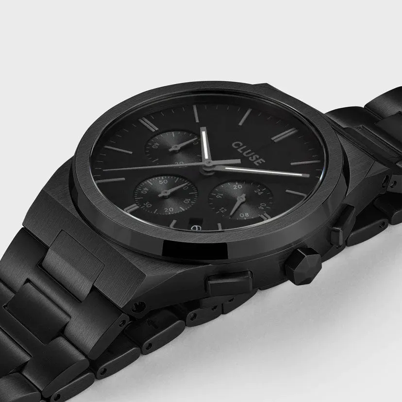 CLU Watch Vigoureux Chrono Full Black