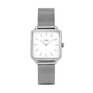 CLUSE La Tetragone Silver Watch CW0101207003