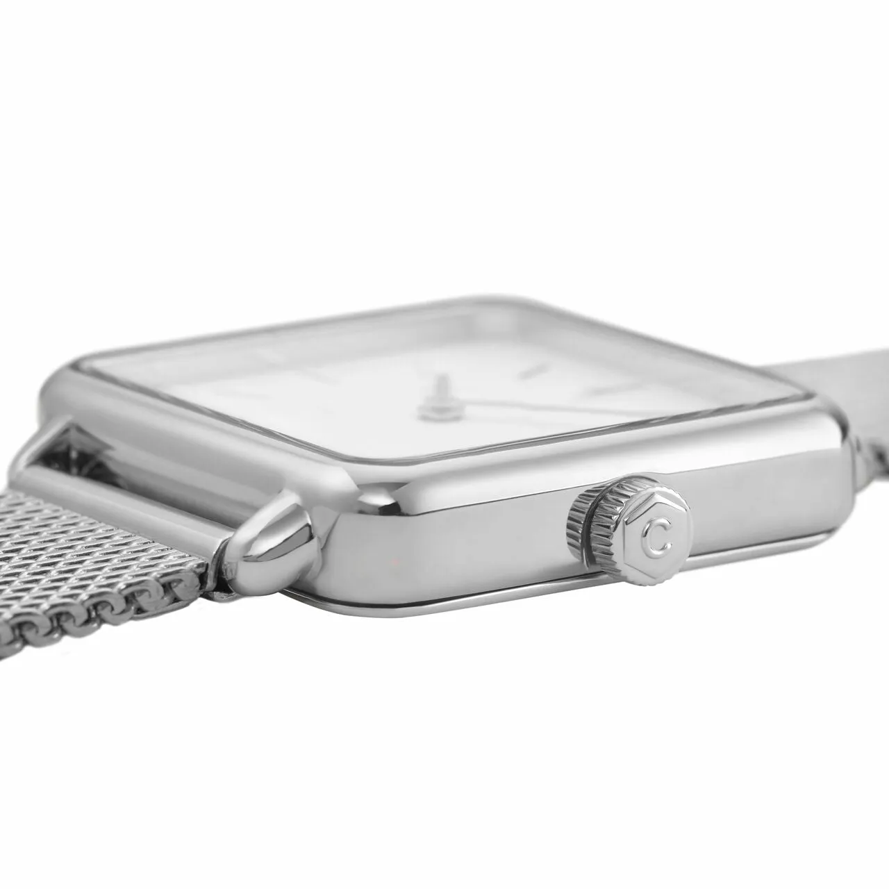 CLUSE La Tetragone Silver Watch CW0101207003