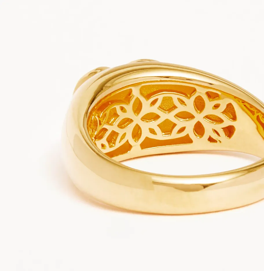 Connect with Your Heart Ring Pink/Gold