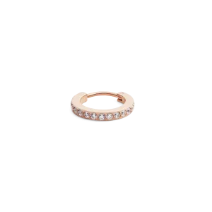 Daniel Wellington Crystal Hoop Earring Rose Gold