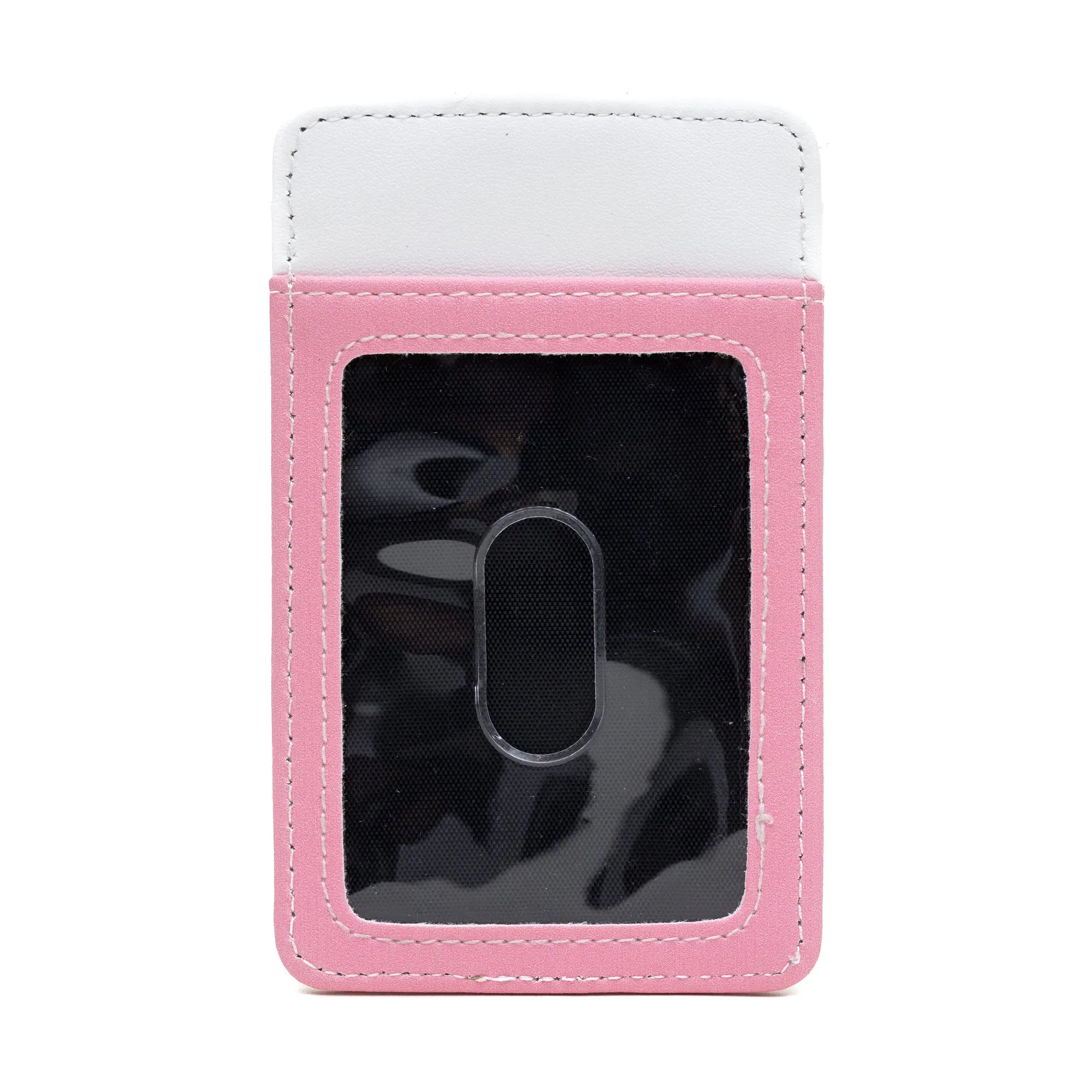 Disney Vegan Leather Wallet, ID Card Holder, Aristocats Marie Pose White Pink, 3.0" x 5.0"