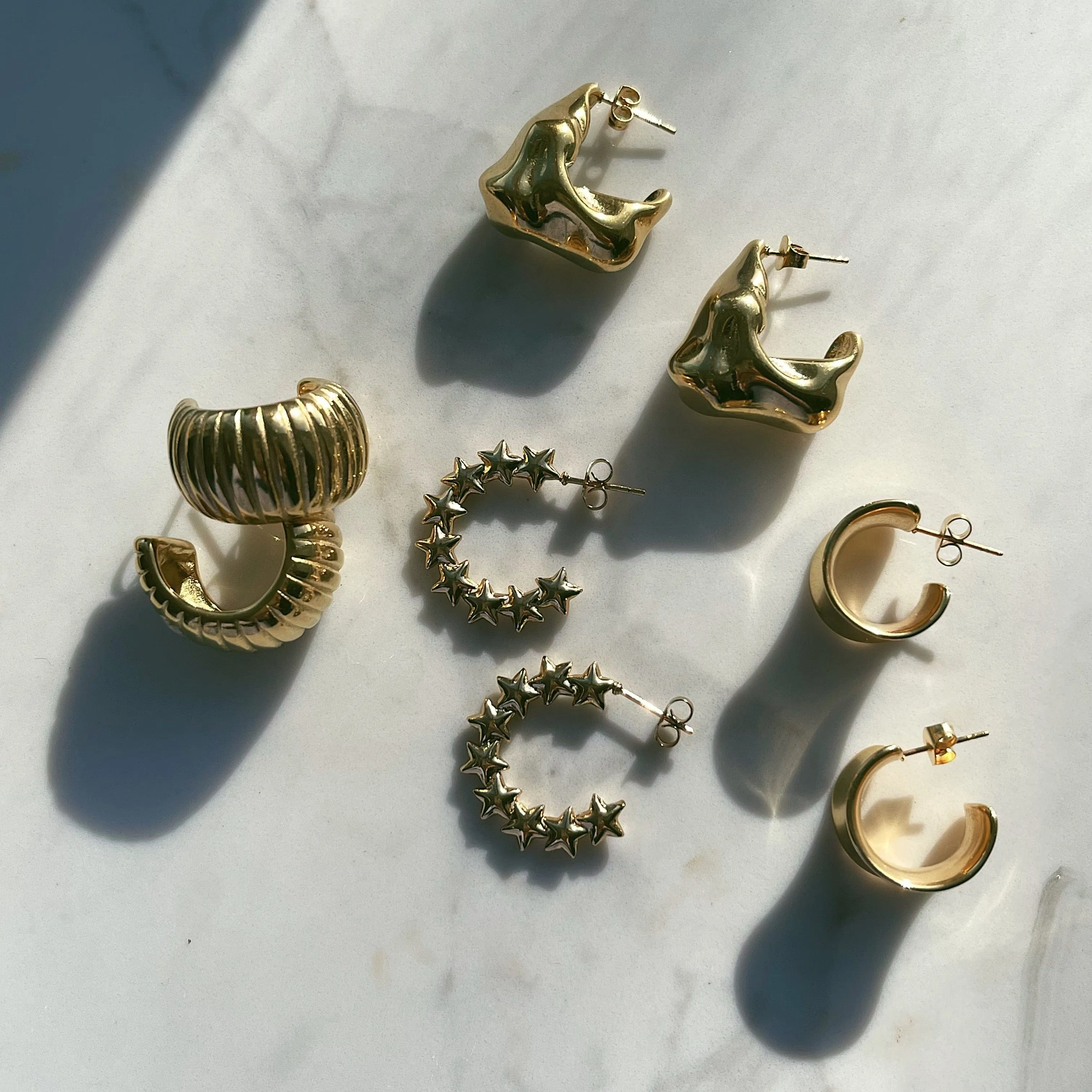 Enya Hoop Earrings