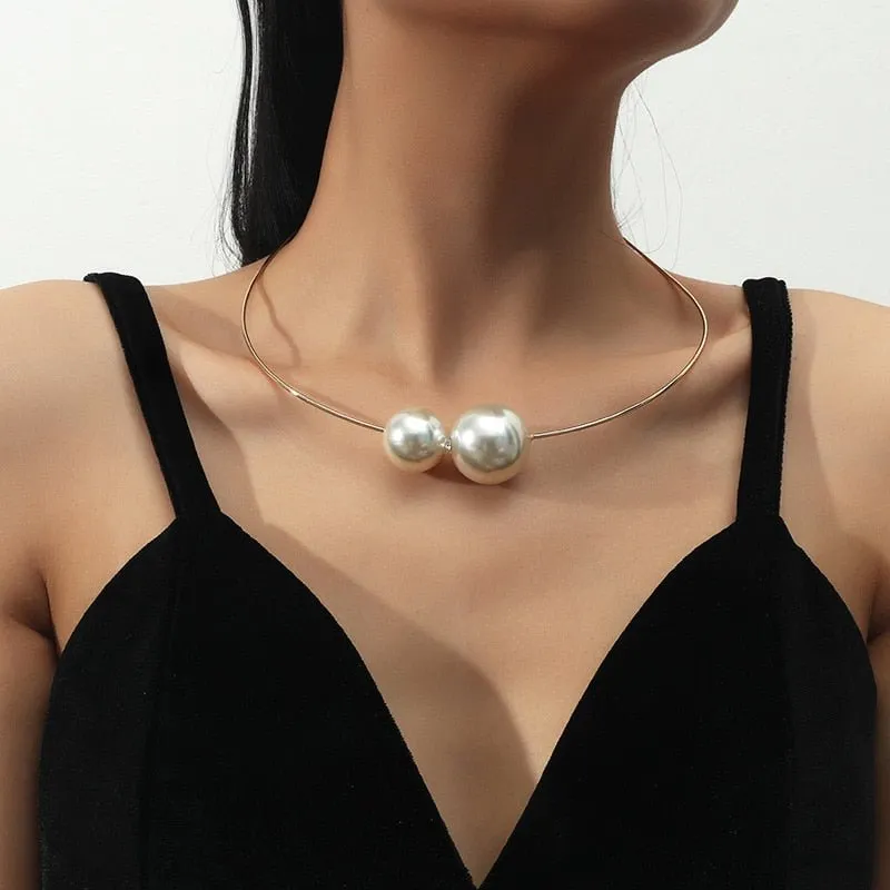 Fashion Shining Full Rhinestone Choker Necklaces For Women Geometric Simple Luxury Crystal Necklaces Statement Jewelry