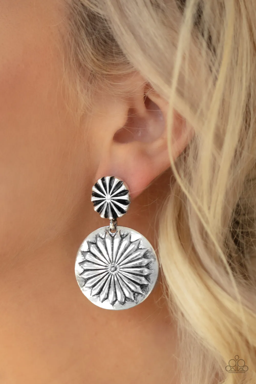 Fierce Florals- Silver