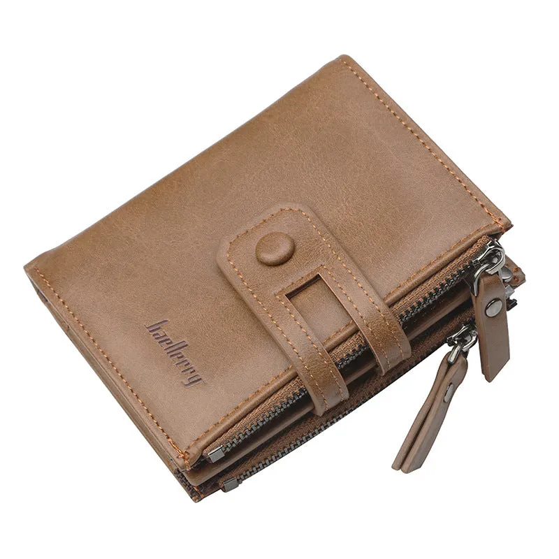 Genuine Leather Short Style Wallets