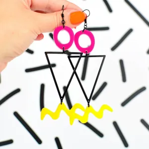 Geometric Statement Earrings