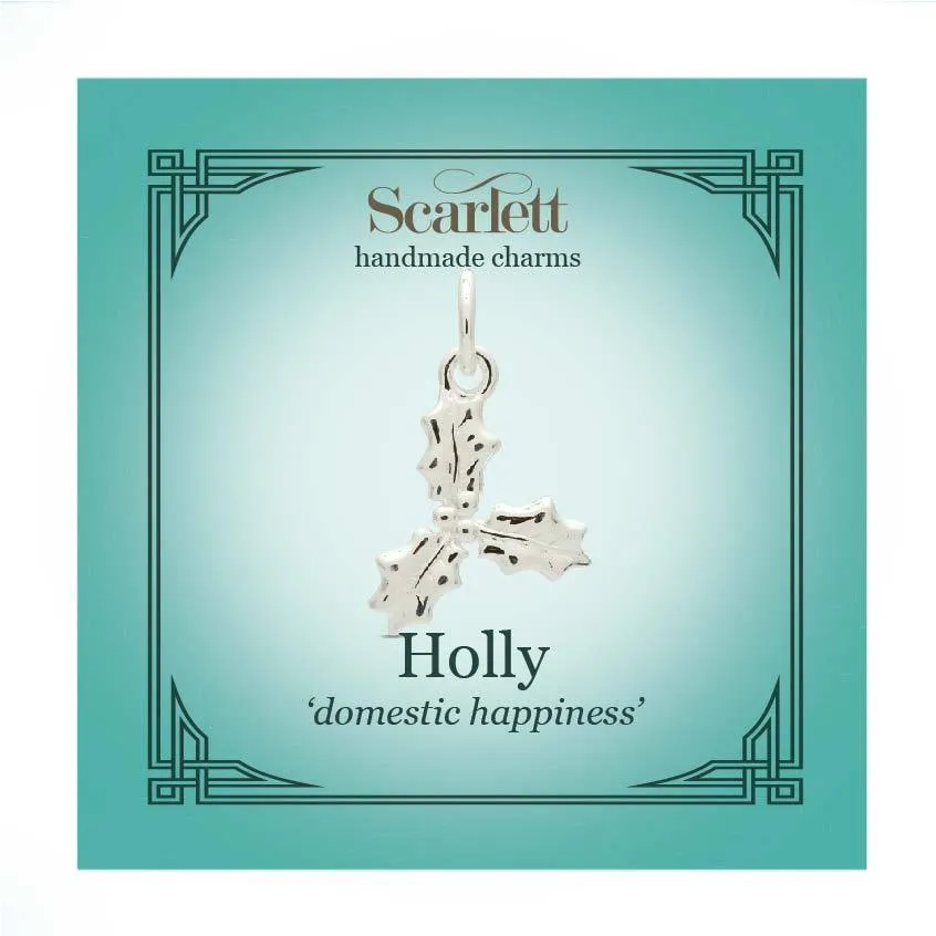 Holly Silver Charm