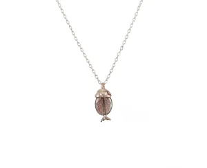 Labradorite Owl Pendant