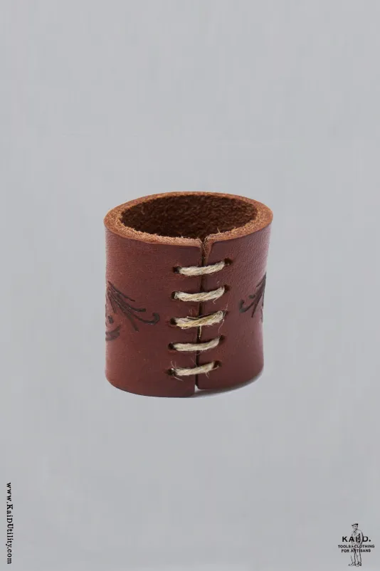 Leather bandana woggle