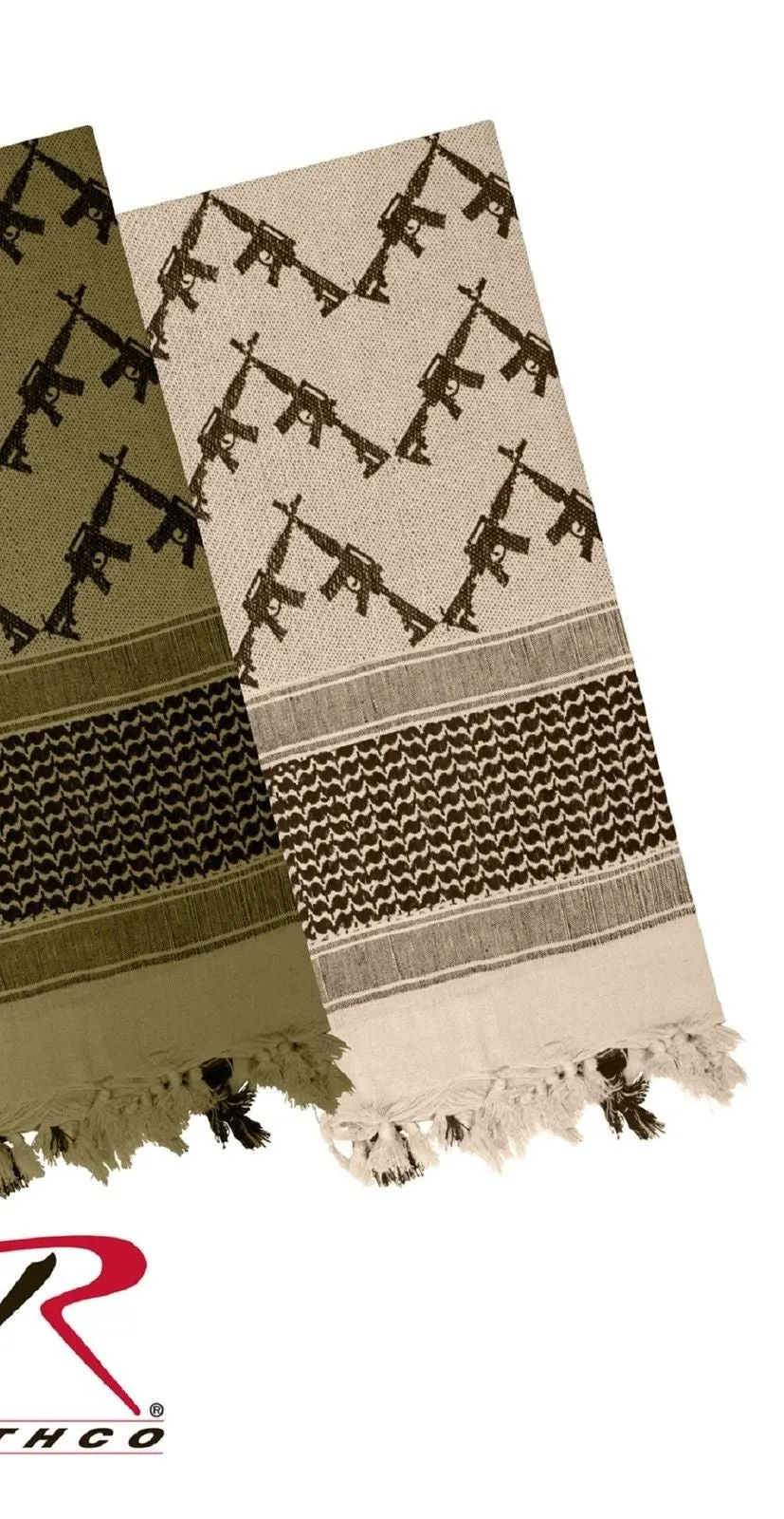 Lightweight Shemagh Tactical Desert Scarves Headwear Cotton Wrap Scarf