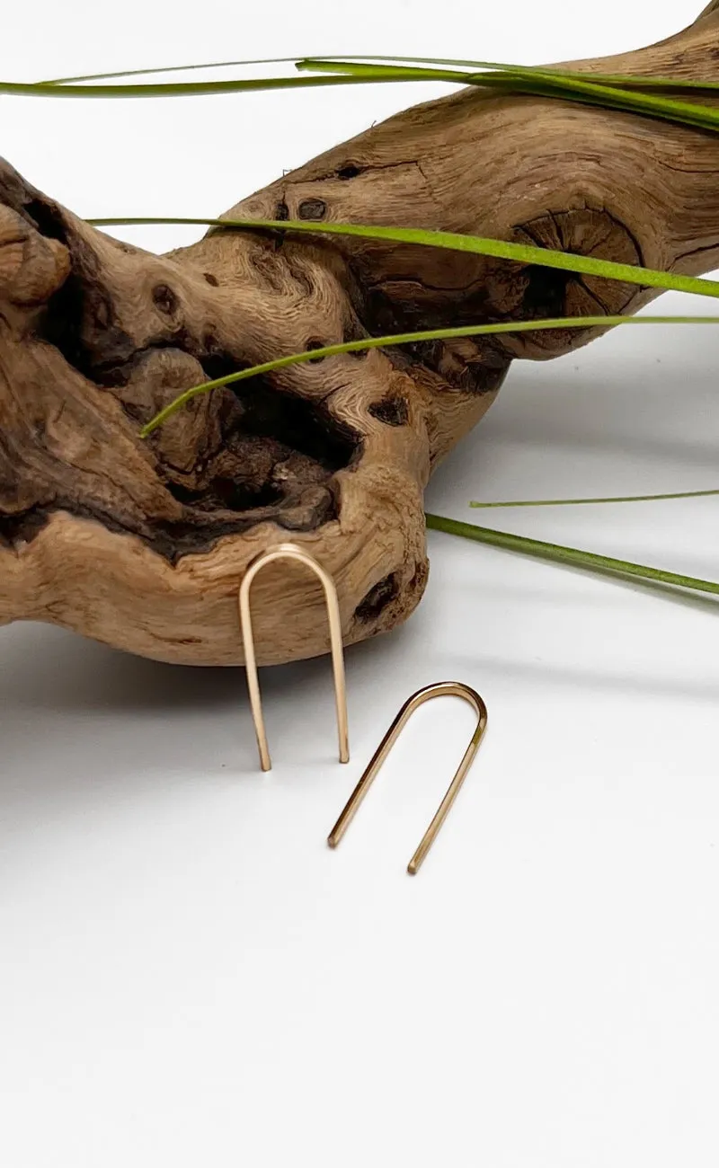 Luckies Small Earring, Gold