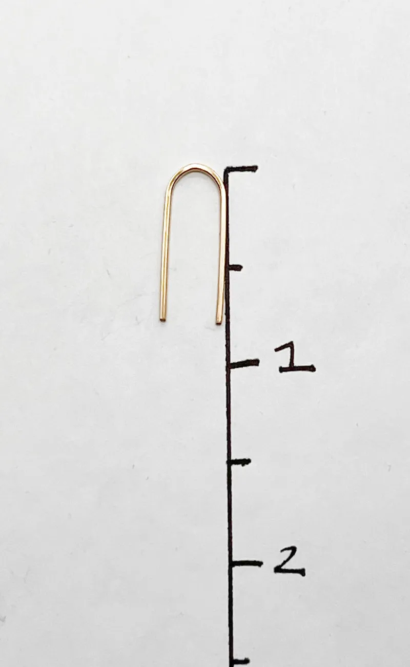 Luckies Small Earring, Gold