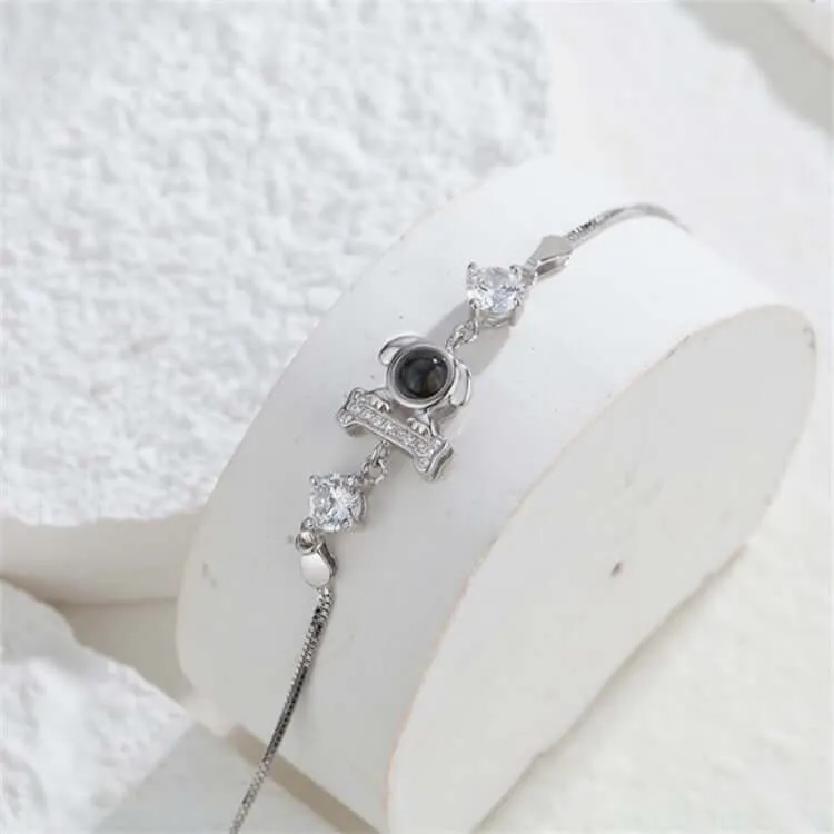 Lucky Cute Puppy Felicity Bracelet with Picture Inside