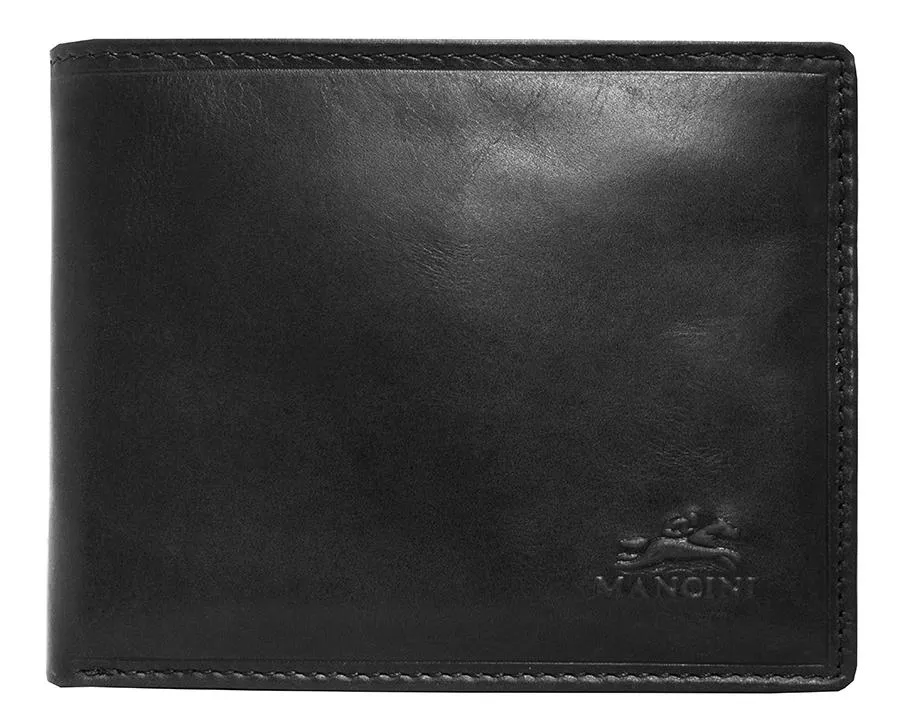 Mancini BOULDER Men's RFID Secure Billfold with Removable Passcase