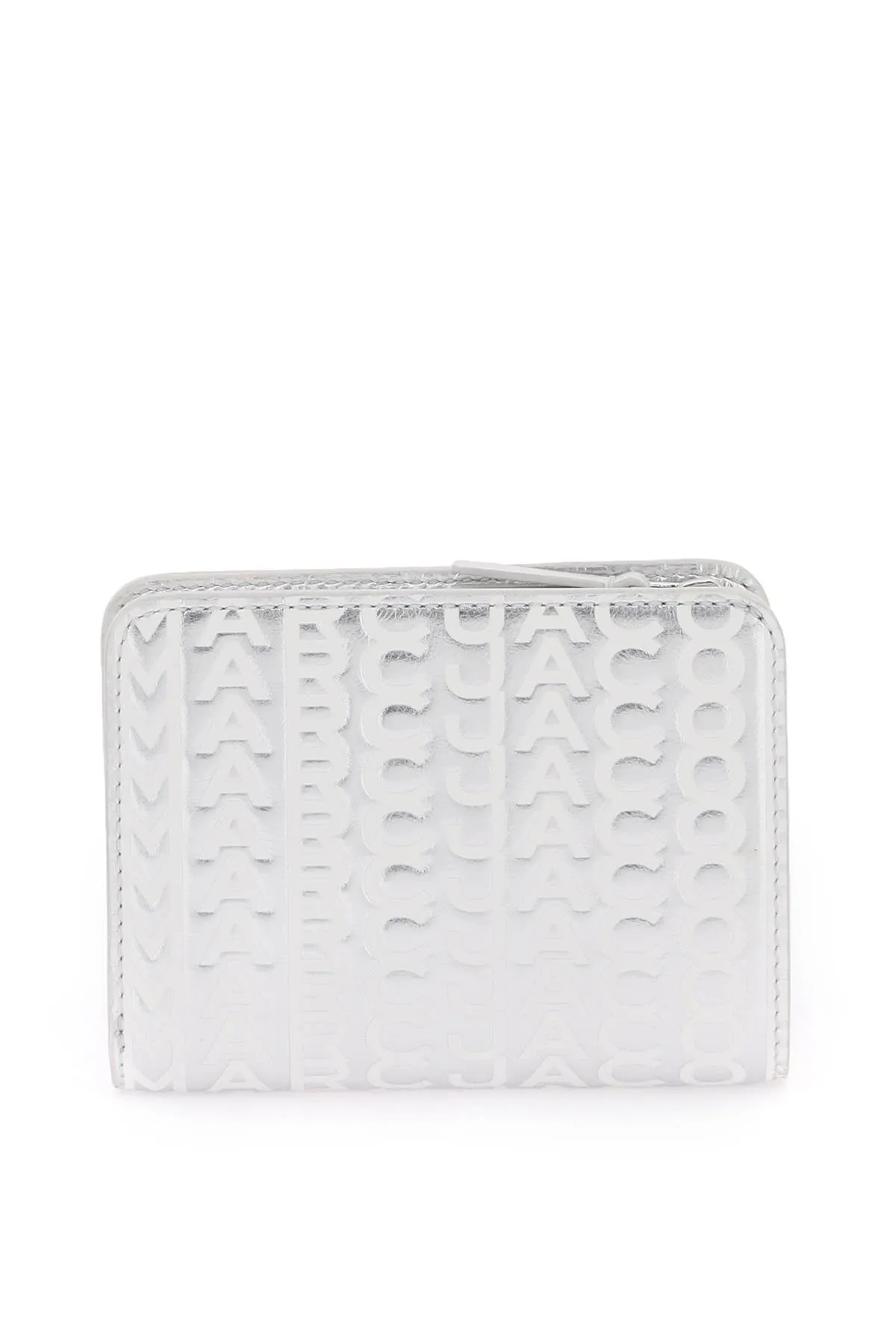 Marc jacobs the monogram metallic mini compact wallet