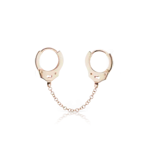 Maria Tash Handcuff Hoop Earring with Medium Chain