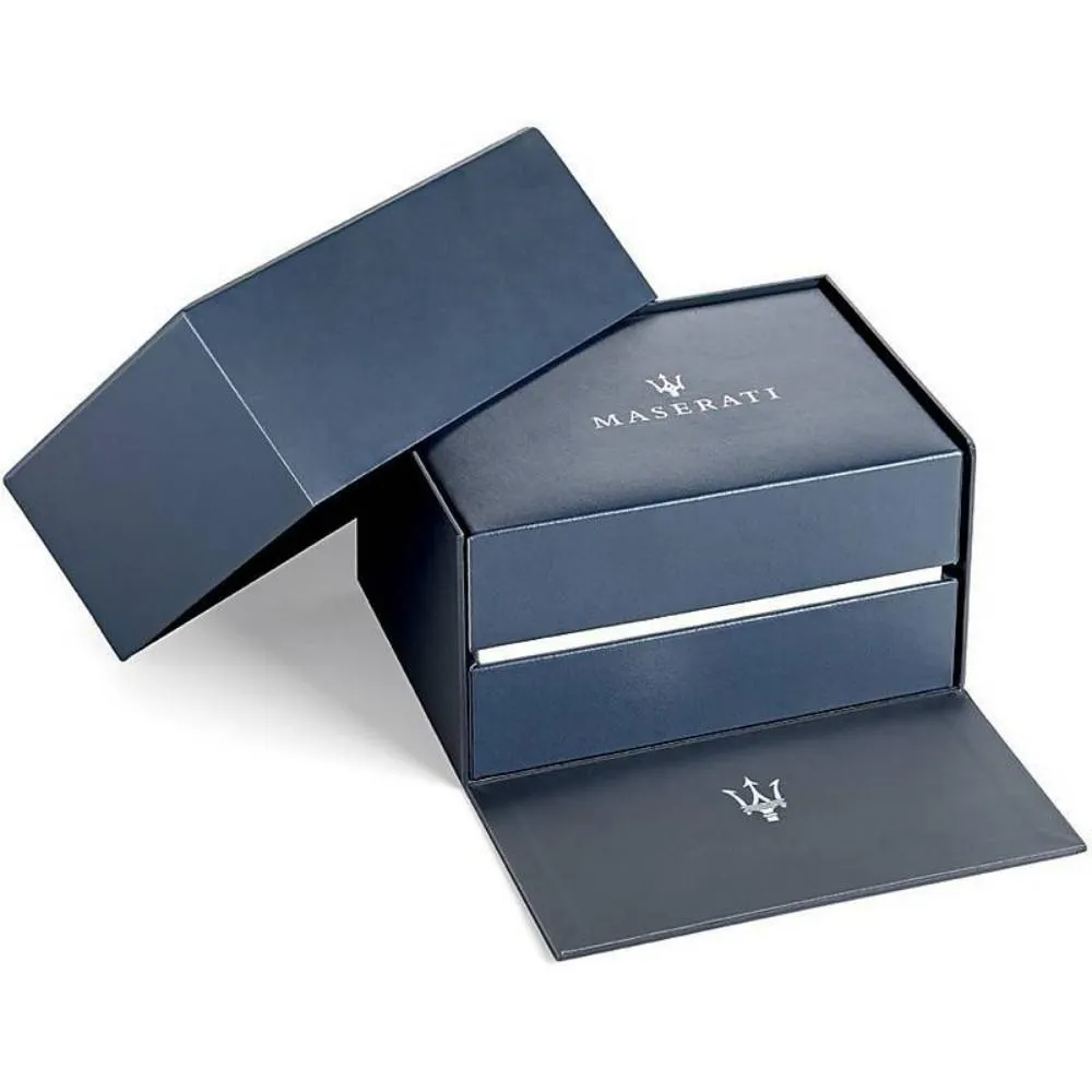 Maserati Traguardo Leather Men's Watch - R8871612025