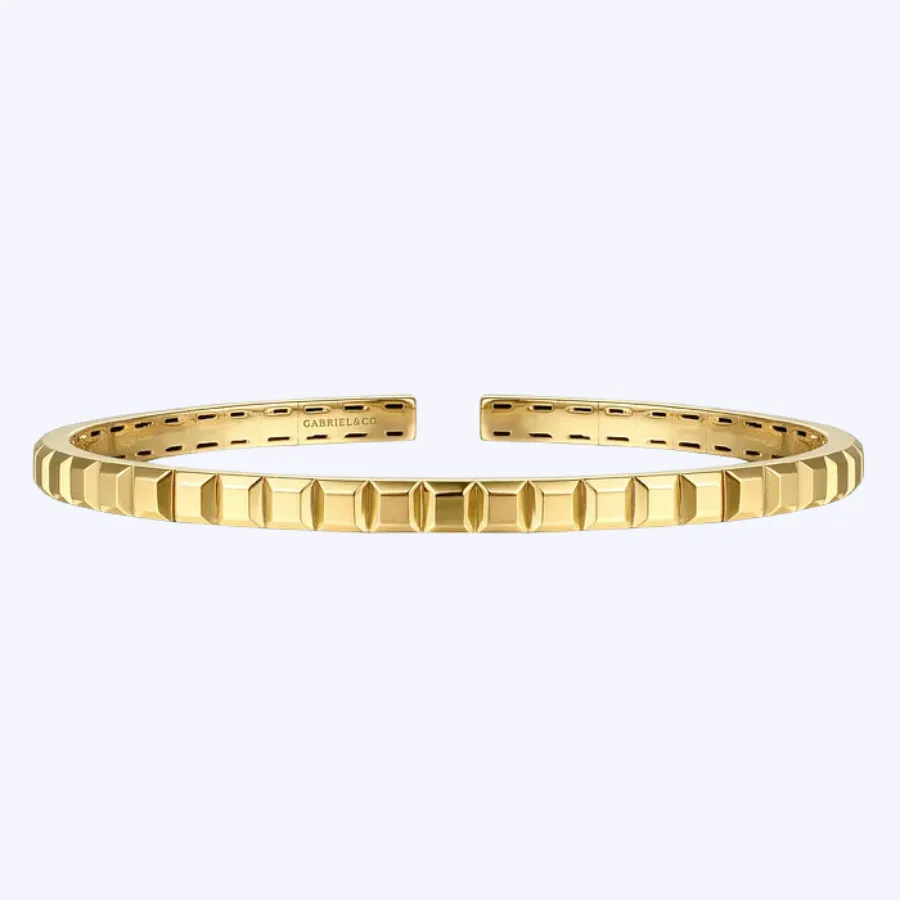 Missy Gold Spilt Bangle