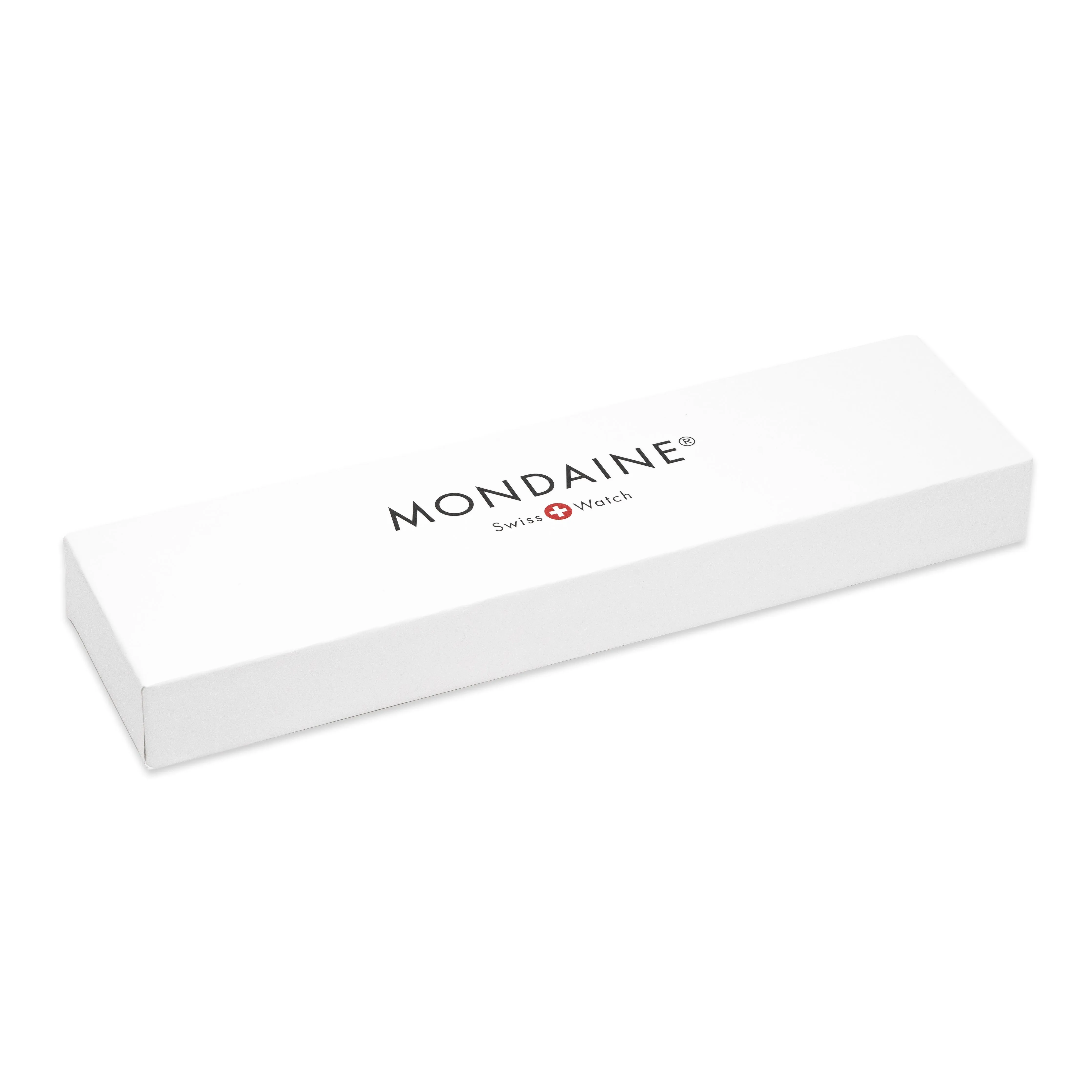 Mondaine Ladies Watch Classic White Orange A658.30323.17SBF
