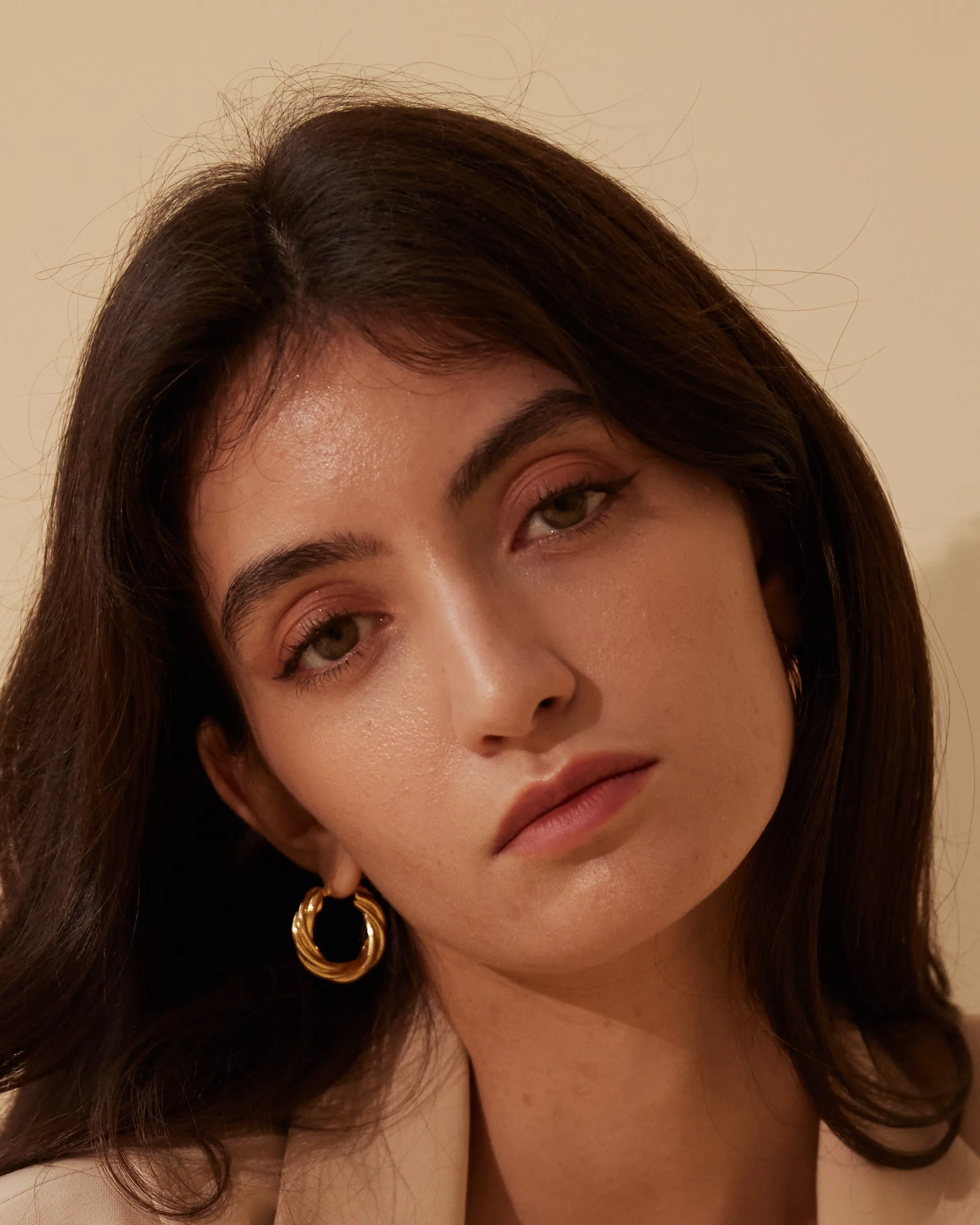 Nalati Swirl Ring Earrings
