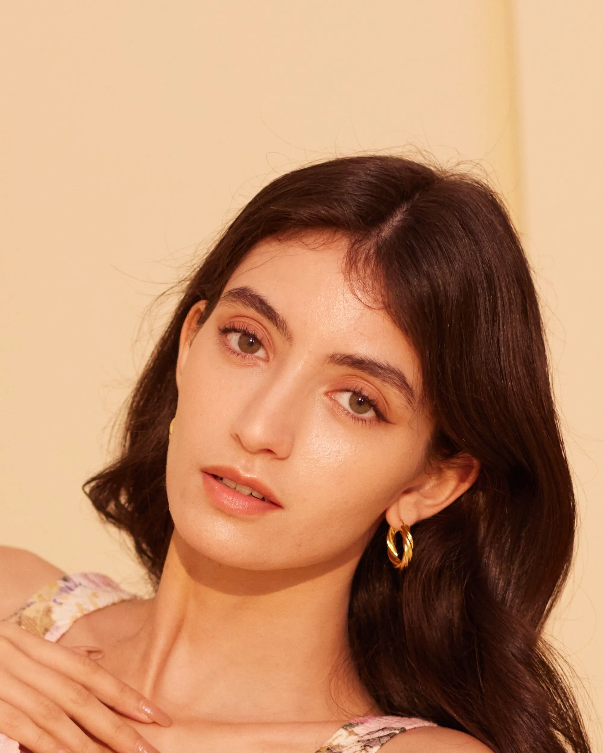 Nalati Swirl Ring Earrings