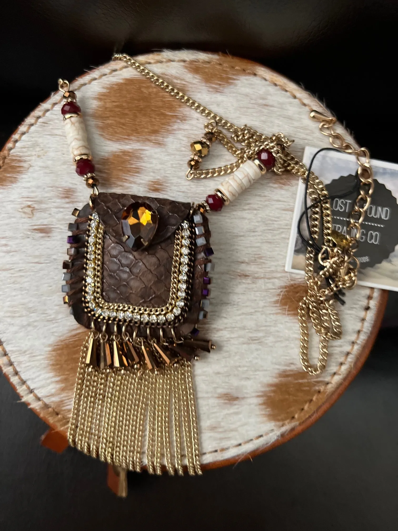 Native American Inspired Necklace and Earring Set