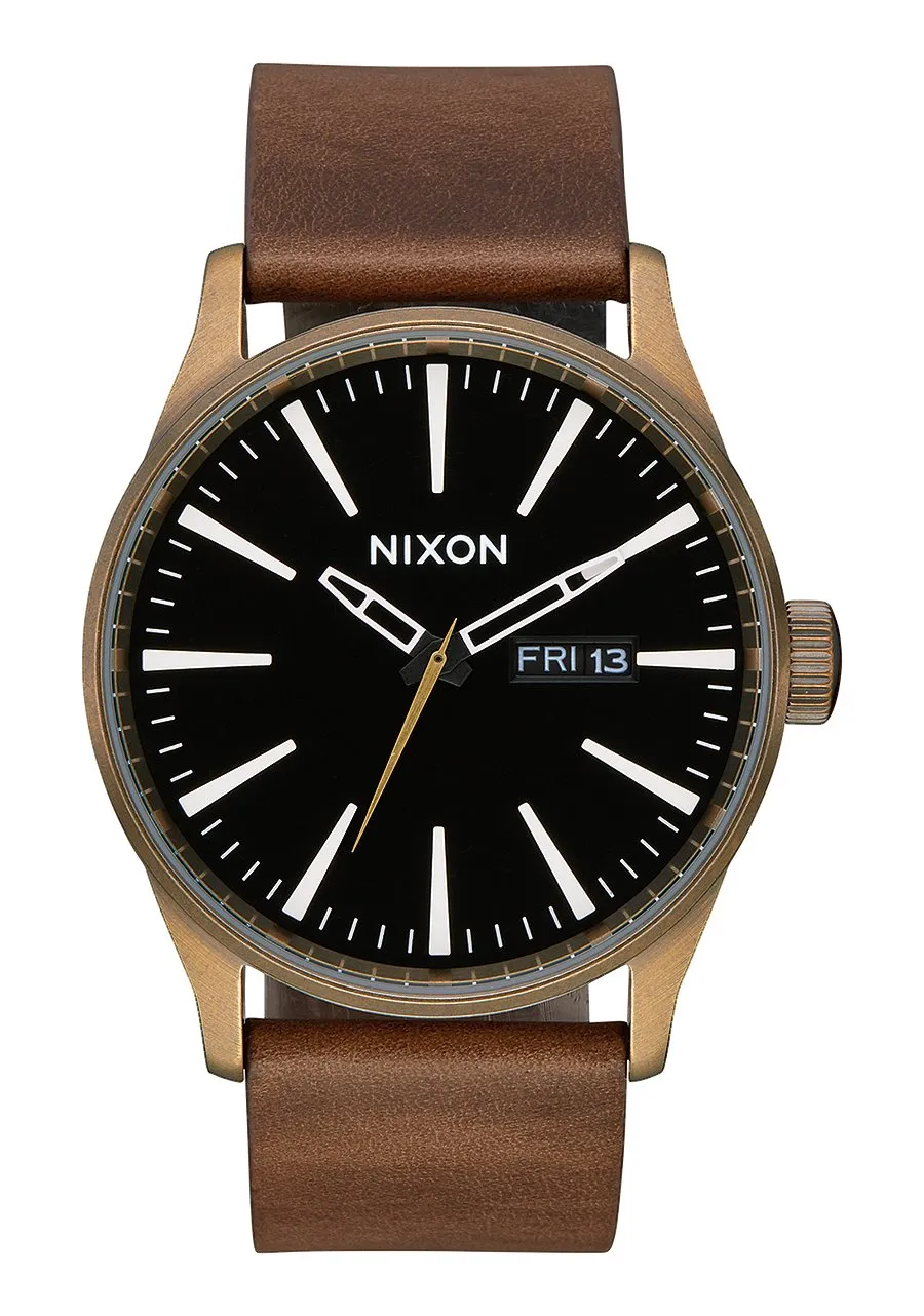 Nixon "Sentry Leather" Watch | 5 colors