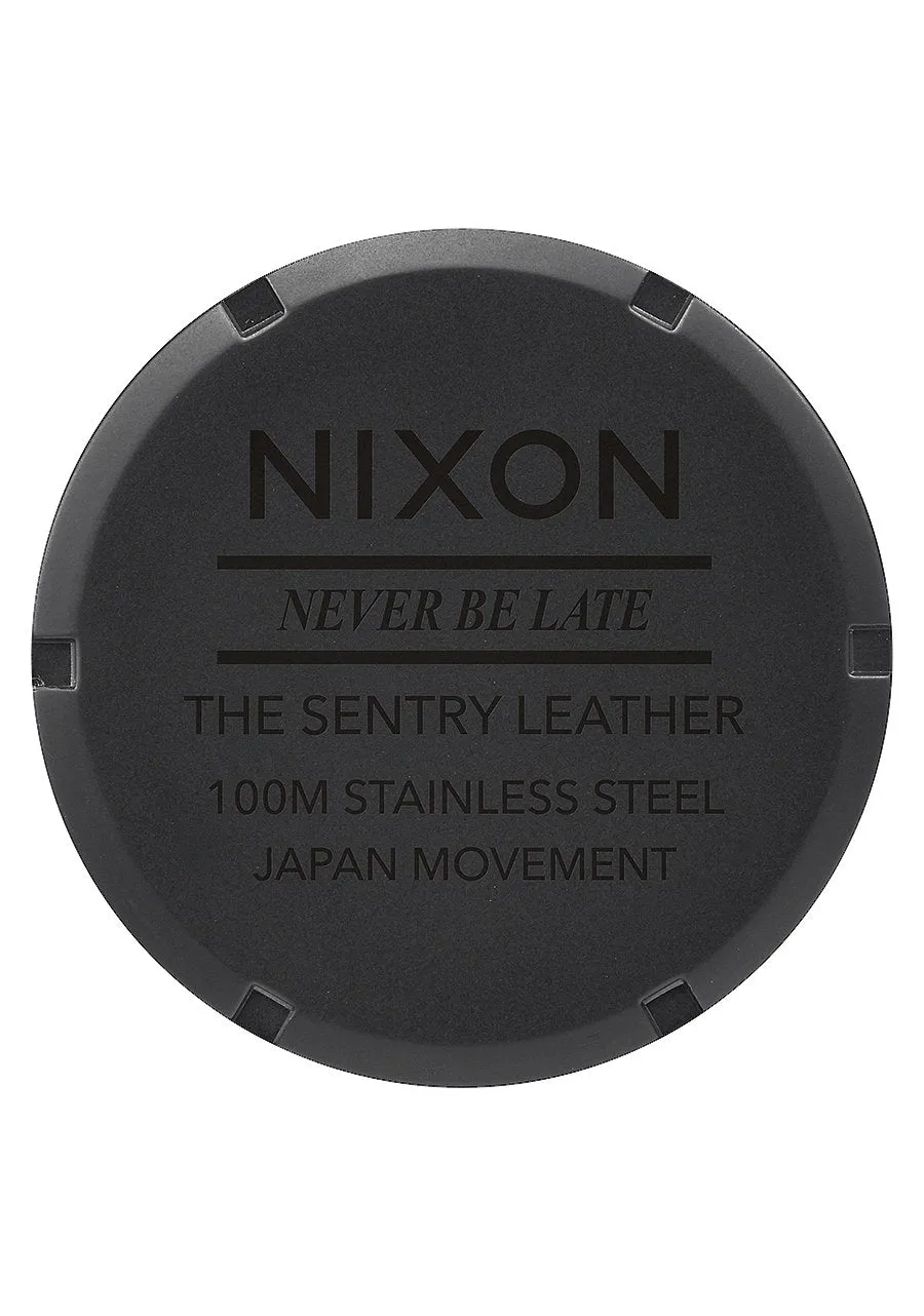Nixon "Sentry Leather" Watch | 5 colors