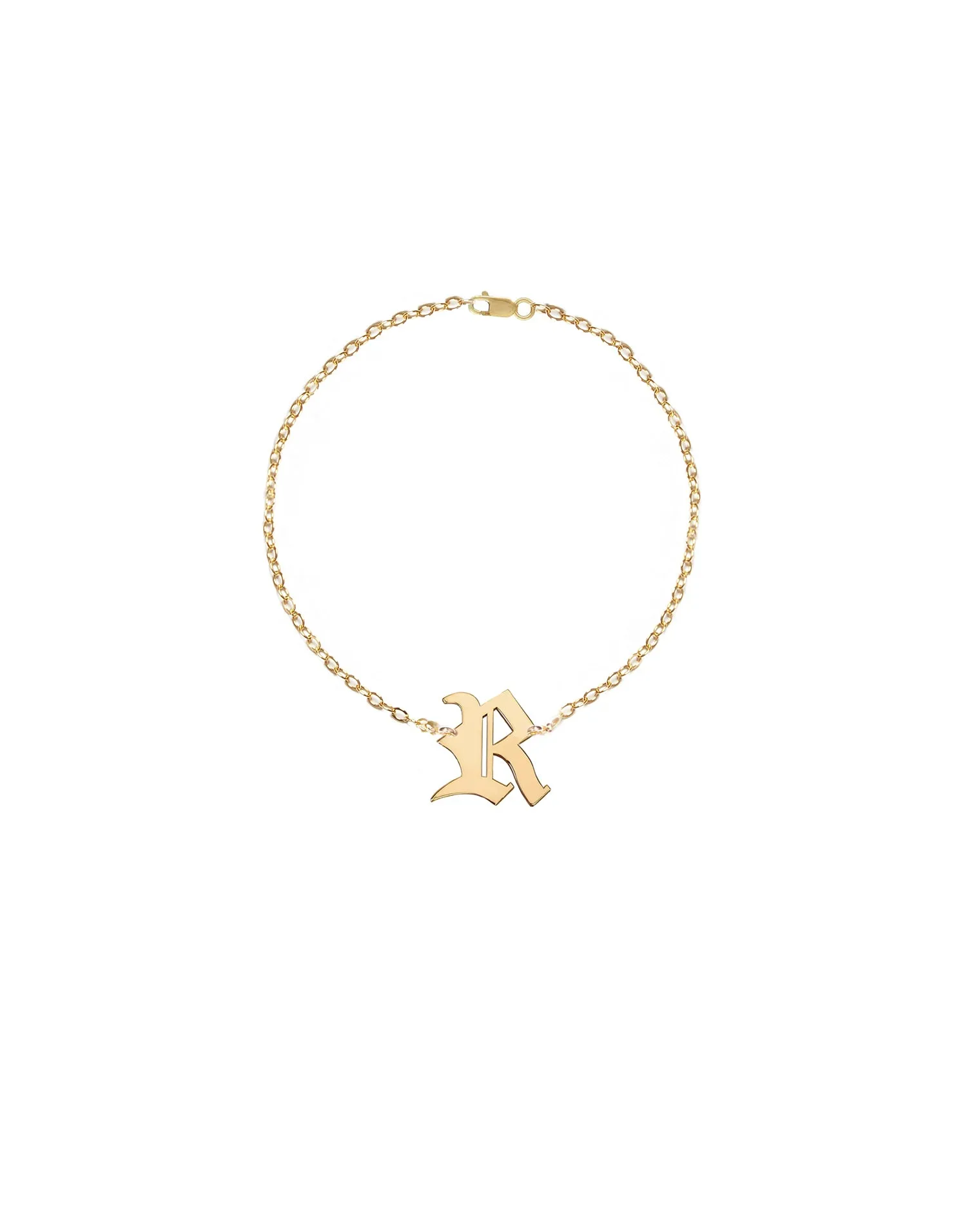 Old London Initial Bracelet