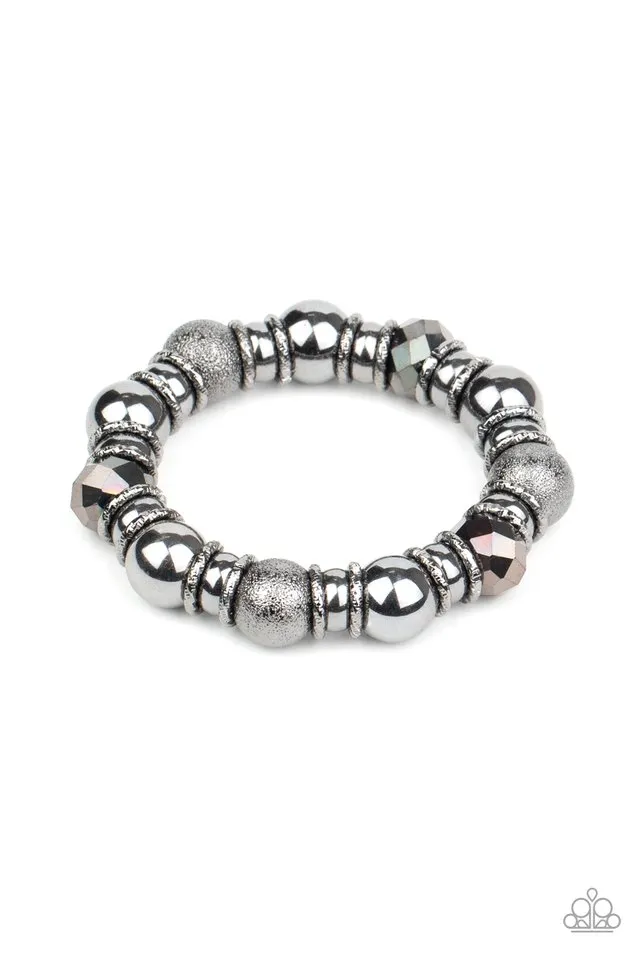 Paparazzi Bracelet ~ Take Your Best Shot - Black