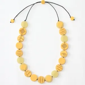 Pastel Yellow Kyrsten Necklace