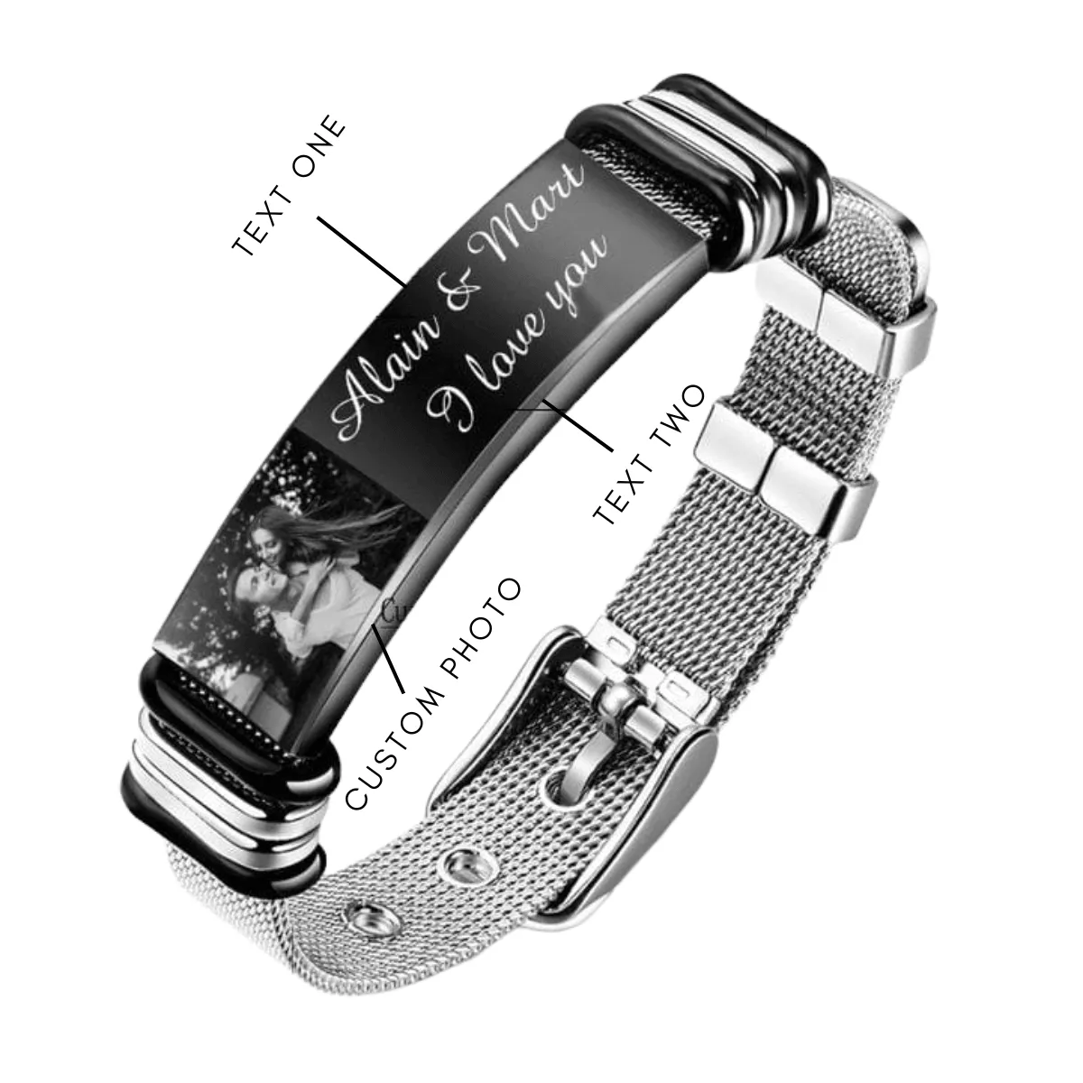 Personalized Photo Bracelet