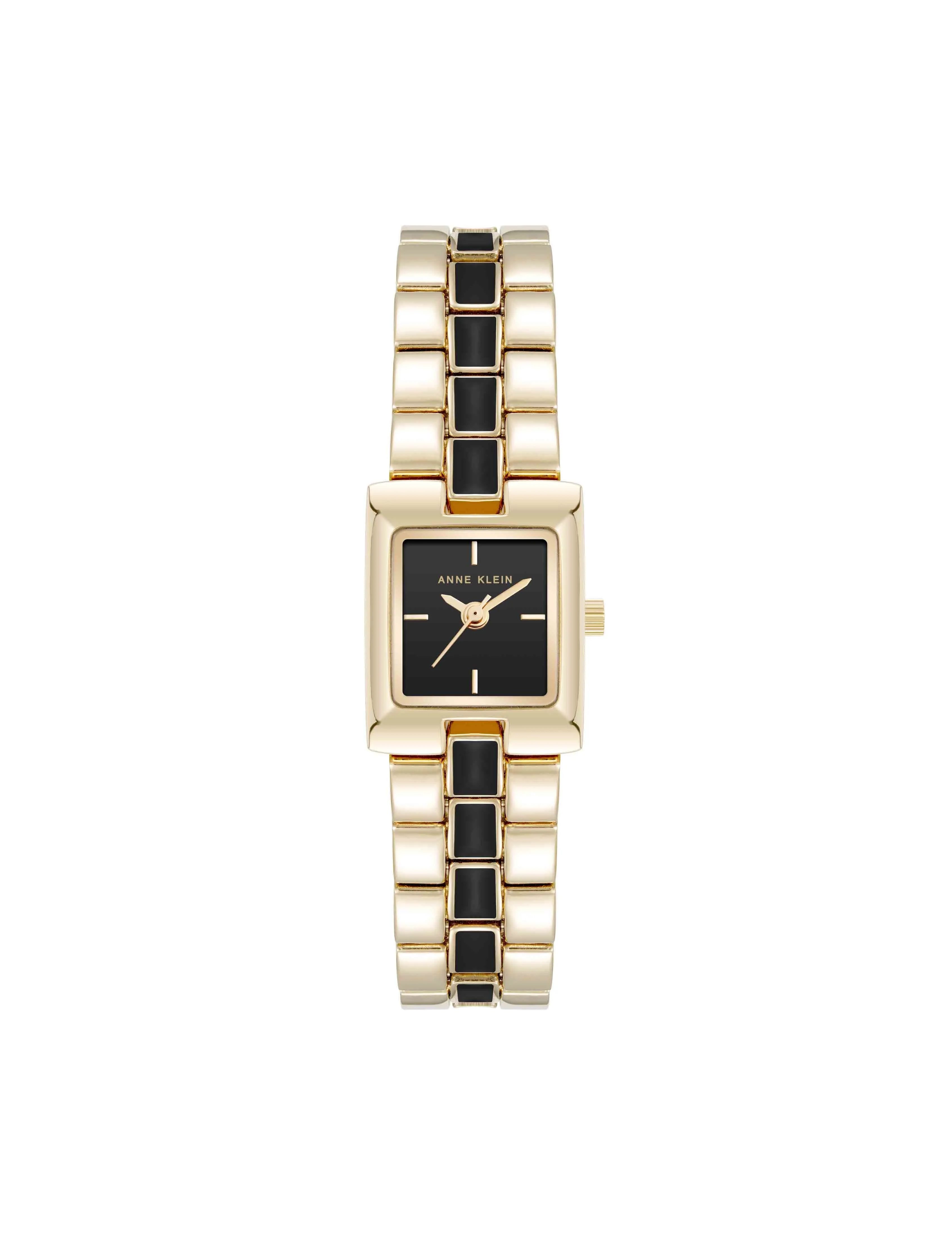 Petite Enamel Center Link Bracelet Watch