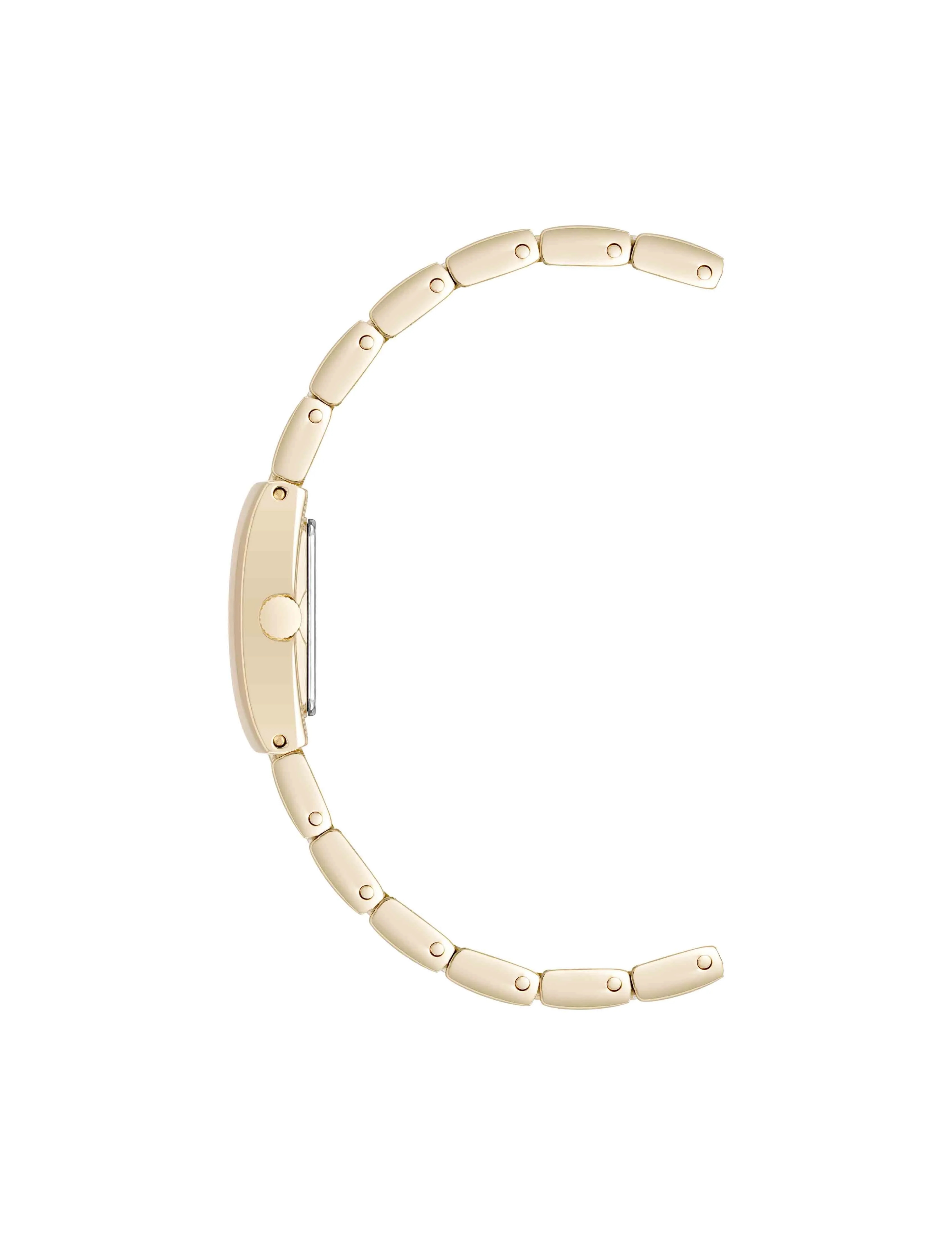 Petite Enamel Center Link Bracelet Watch