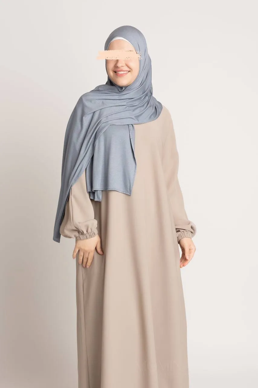 Premium Jersey Hijab - Sky Blue