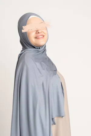 Premium Jersey Hijab - Sky Blue